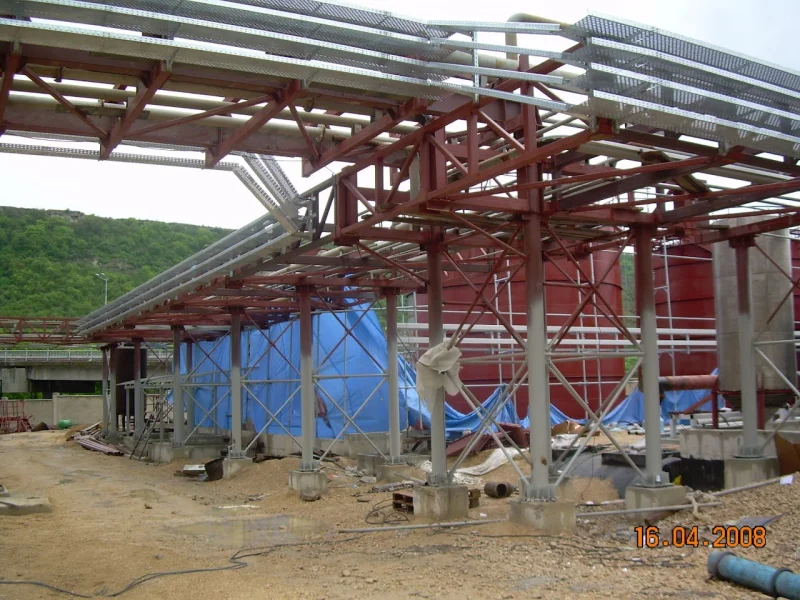 Проектиране на площадкови естакади на инсталация за биодизел, "Слънчеви лъчи – България" ЕАД