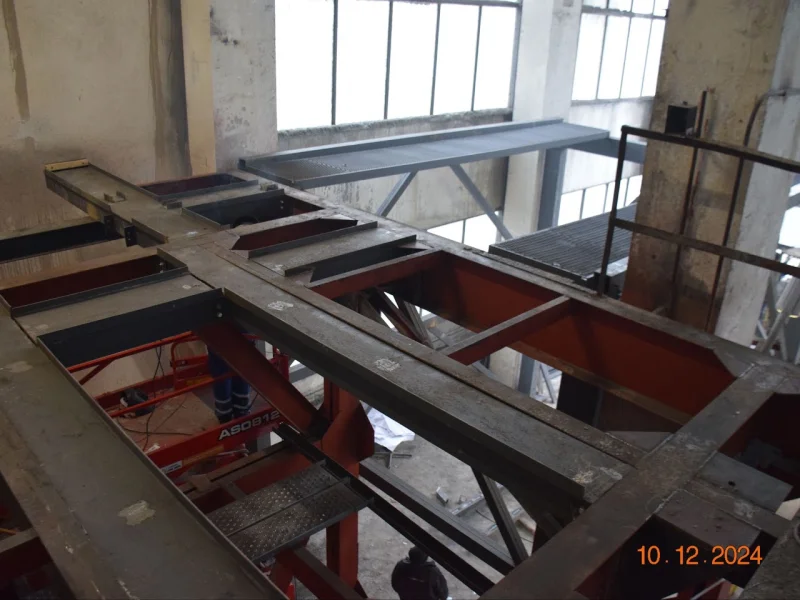 Конструктивно обследване и изготвяне на част СК на обект: монтаж на смесител EIRICH R28/41 за новата пещ, з-д Рубин