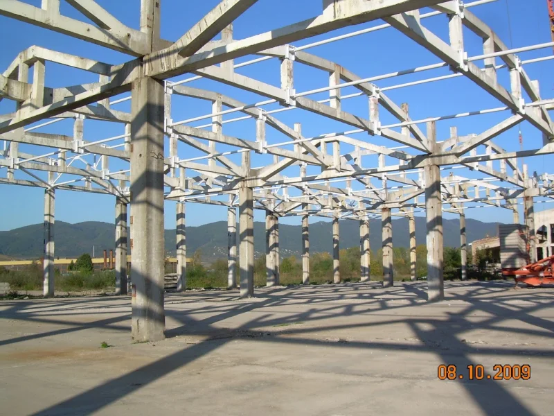 Реконструкция, укрепване и усилване на промишлена Сграда №2 на завод за производство на пластмасови тръбни системи Пайплайф България ЕООД