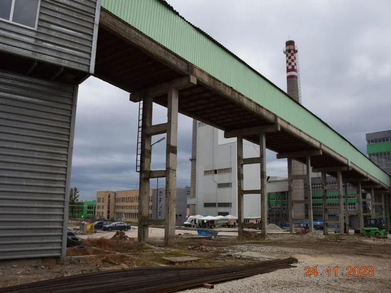 Конструктивно обследване по част СК и Геотехника на обект: Естакада №2 за суровини и пресипна кула от Материален цех до Цех №1, з-д Рубин