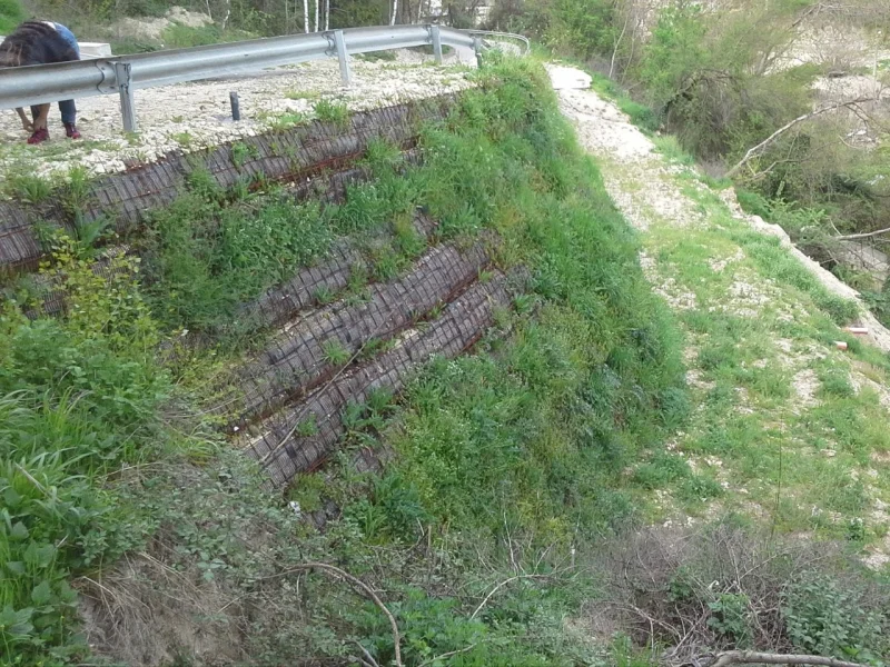 Укрепване склонов участък от общински път с.Рожен – Роженски манастир